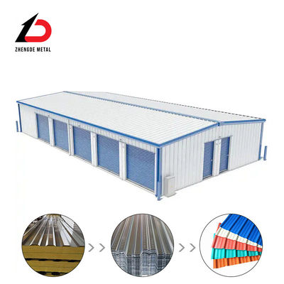 गुणवत्ता  Customized DIN Prebuilt Metal Buildings with Bolt Connection कारखाना