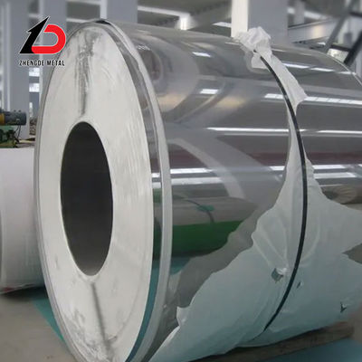 AISI ASTM JIS 304 स्टेनलेस स्टील कॉइल स्टॉक कोल्ड रोल्ड डेकोरेशन के लिए