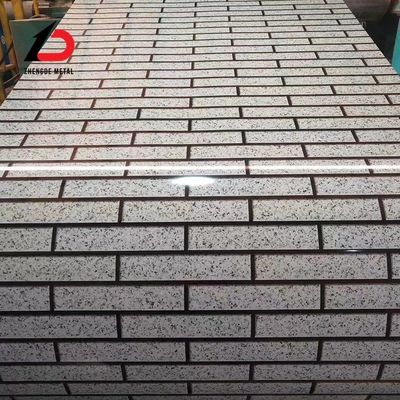 जस्ती जस्ता कोटिंग स्टील कॉइल लाल डबल कोटेड रंग चित्रित