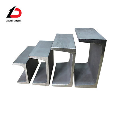 हल्के प्रोफाइल Gi जस्ती En S235jr S275jr S355jr A36 Ss400 Purlin संरचनात्मक C U कम कार्बन स्टील चैनल