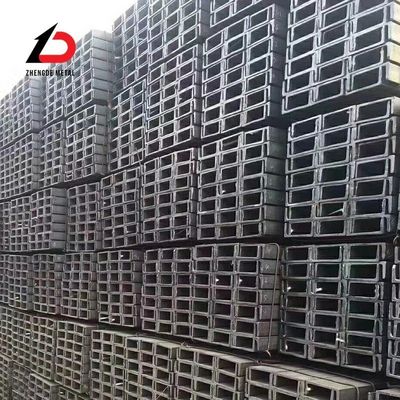 कोल्ड रोल्ड कार्बन स्टील यू चैनल स्ट्रक्चरल यू चैनल के साथ जस्ती En S235jr