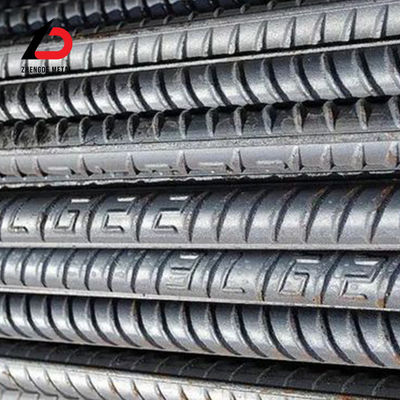 निर्माण मशीनरी कंक्रीट रेनफोर्सिंग बार 6m 12m HRB400 HRB500 हॉट रोल्ड रेबर
