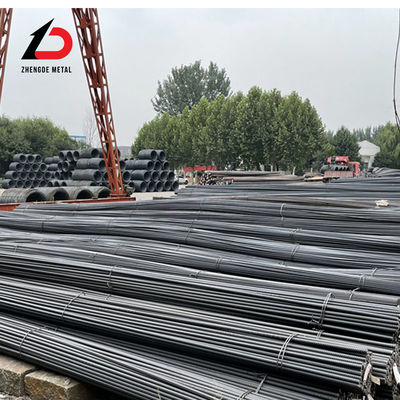 निर्माण मशीनरी कंक्रीट रेनफोर्सिंग बार 6m 12m HRB400 HRB500 हॉट रोल्ड रेबर