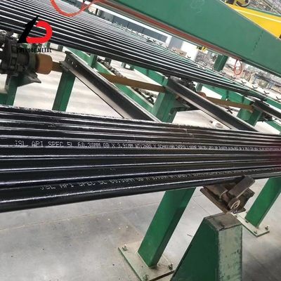 कार्बन स्टील पाइपलाइन A106 Grb A53 Grb API 5L X42/X52/X65/X70/X80 A333 मिश्र धातु स्टील सीमलेस पाइप Sch40 Sch80 सीमलेस फ्लूइड गैस ट्यूब