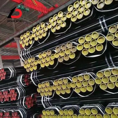 कार्बन स्टील पाइपलाइन A106 Grb A53 Grb API 5L X42/X52/X65/X70/X80 A333 मिश्र धातु स्टील सीमलेस पाइप Sch40 Sch80 सीमलेस फ्लूइड गैस ट्यूब
