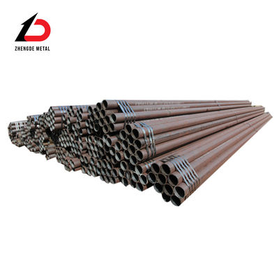 ASTM A36 A53 4130 42CrMo 15CrMo St37 C45 Sch40 A106 बिल्डिंग सामग्री के लिए मिश्र धातु सीमलेस गोल कार्बन स्टील ट्यूब / पाइप
