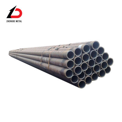 ASTM A36 A53 4130 42CrMo 15CrMo St37 C45 Sch40 A106 बिल्डिंग सामग्री के लिए मिश्र धातु सीमलेस गोल कार्बन स्टील ट्यूब / पाइप