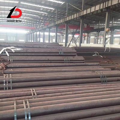 ASTM A36 A53 4130 42CrMo 15CrMo St37 C45 Sch40 A106 बिल्डिंग सामग्री के लिए मिश्र धातु सीमलेस गोल कार्बन स्टील ट्यूब / पाइप