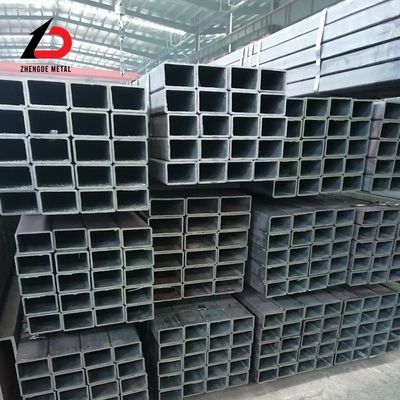 स्टील निर्माण परियोजनाएं 500*500*8*11.8m एएसटीएम ए36 ए106 Grb Grc गर्म लुढ़का हुआ सीमलेस स्क्वायर ट्यूब