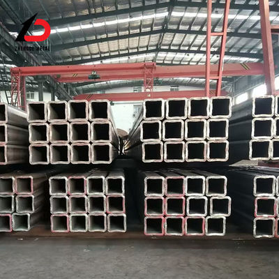 इस्पात संरचना इंजीनियरिंग प्रयुक्त 5.8m 9.8m 11.8m कस्टम आयाम फैक्टरी अच्छी कीमत 16mn गर्म लुढ़का हुआ सीमलेस स्क्वायर ट्यूब