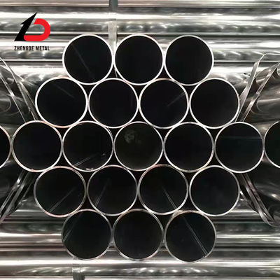 सादा जस्ती स्टील पाइप Gi युग्मन के साथ जस्ती धातु पाइप Z30-275G/M2