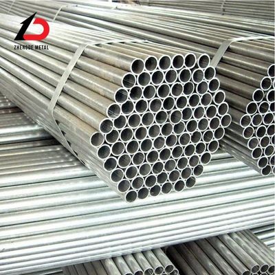 सादा जस्ती स्टील पाइप Gi युग्मन के साथ जस्ती धातु पाइप Z30-275G/M2