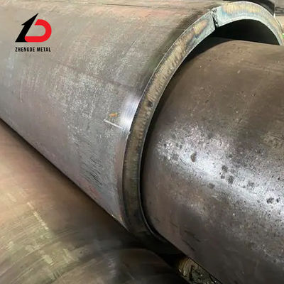 छोटे व्यास के गोल गर्म लुढ़का हुआ घुमावदार पाइप A53 A333 A106/ A335 A106 St45 तरल के लिए मोटी दीवारें