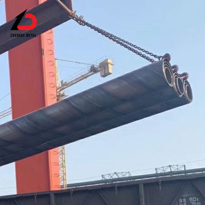 2.1 - 60 मिमी मोटाई तेल पाइपलाइन निर्माण के लिए गर्म लुढ़का हुआ कार्बन स्टील वेल्डेड पाइप