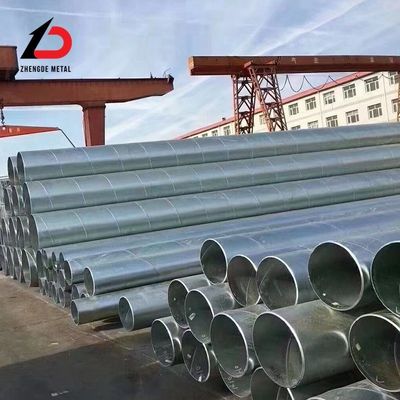 सड़क प्रकाश ब्रैकेट जस्ती स्टील पाइप DN15 DN20 Dx51d Dx52D Z30-275g
