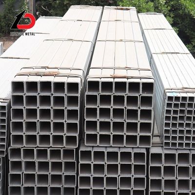 2.5 X2 5 वेल्डेड जस्ती लोहा स्टील Gi स्क्वायर पाइप