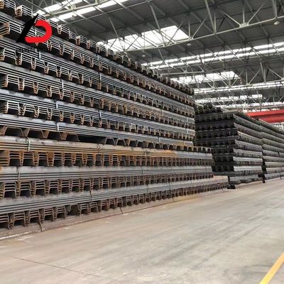 एआईएसआई मानक 400 X 100 कार्बन स्टील शीट पाइल्स कोल्ड मोल्डेड यू जेड प्रकार