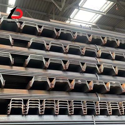 भवन निर्माण स्टील शीट ढेर 400X100X10.5mmx12m 310mm DC01 SPCC 12m