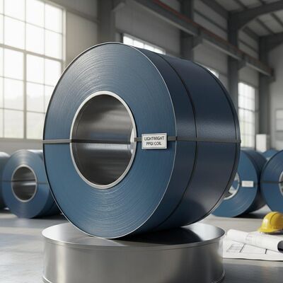 औद्योगिक छत और क्लैडिंग परियोजनाओं के लिए आदर्श, बेहतर मौसम प्रतिरोध वाली हल्के पूर्व-पेंटेड गैल्वेनाइज्ड आयरन कॉइल