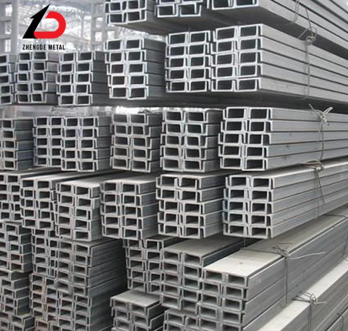 A36 कार्बन स्टील सी चैनल प्रतिस्पर्धी मूल्य के साथ 41X41 41*21 गर्म डीआईपी जस्ती यू चैनल स्टील 5