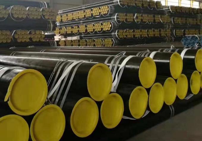 अच्छी गुणवत्ता ASTM A106 / API 5L Sch 40 Sch 80 Sch120 ब्लैक पेंट स्टील सीमलेस पाइप कार्बन स्टील पाइपलाइन कीमत 5