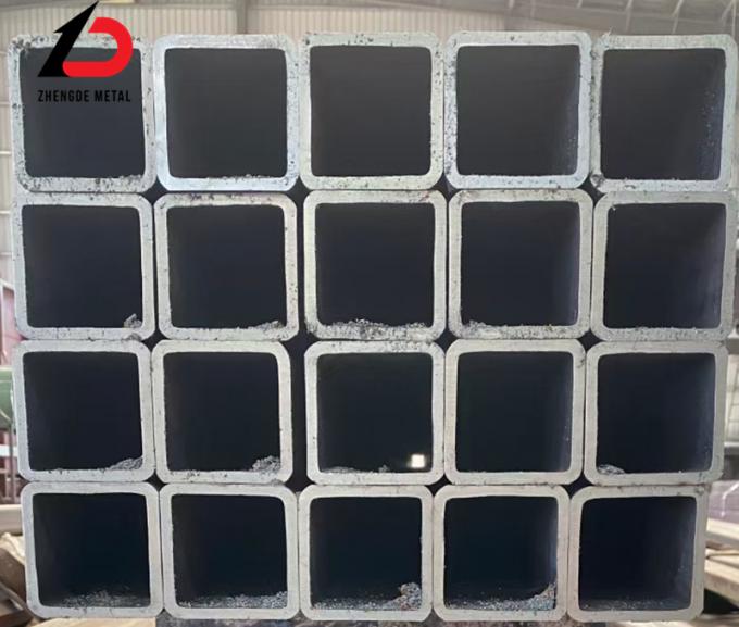 20X20 30X30 50X50 20 इंच 24 इंच 30 इंच स्क्वायर ERW वेल्डेड कम कार्बन पाइप स्क्वायर खोखले स्टील ट्यूब Si 5