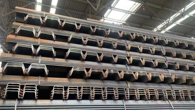 भवन निर्माण स्टील शीट ढेर 400X100X10.5mmx12m 310mm DC01 SPCC 12m 2